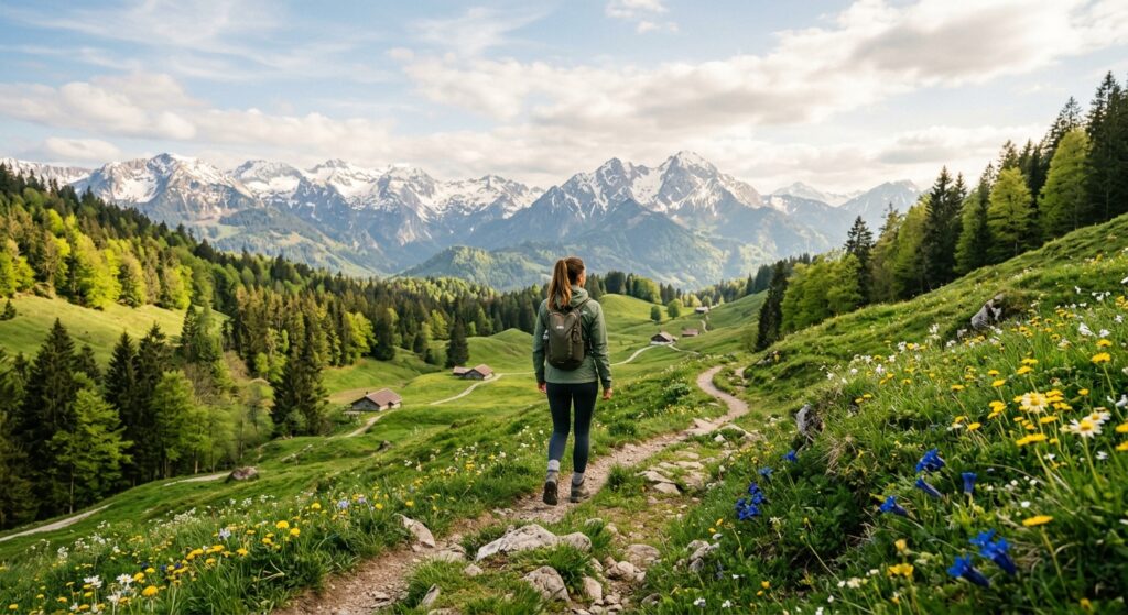 Das Wandern in den Schweizer Voralpen ist kein Zufallsprodukt